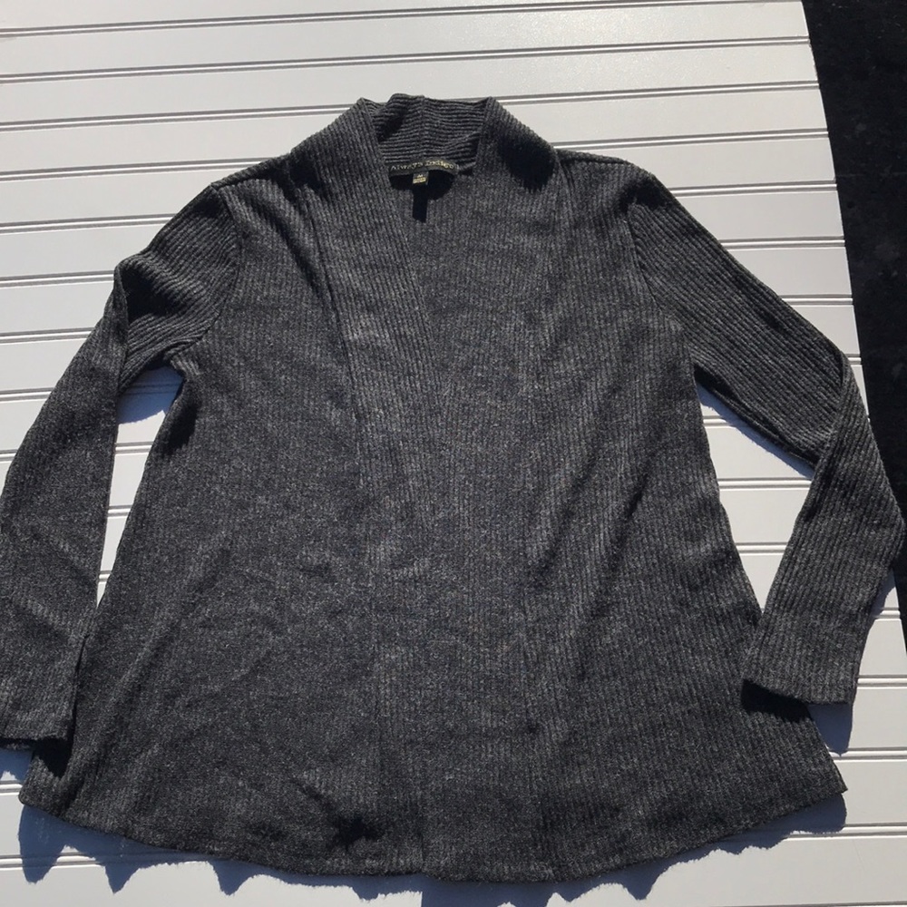 Always indigo dark grey top